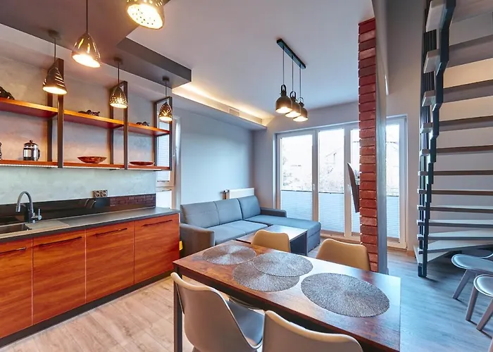 Apartment Laguna Loft Aleja Zwyciezcow Dwupoziomowy *